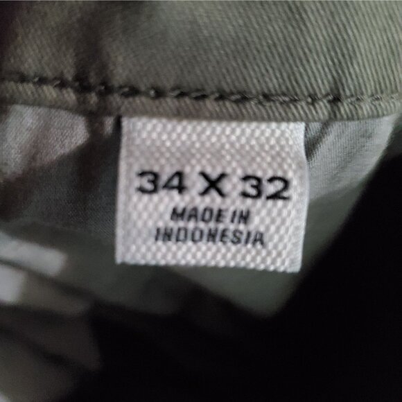 Flint And Tinder Pants Mens 34x32 Khaki Brown Straight Fit Cotton Blend - Picture 4 of 14